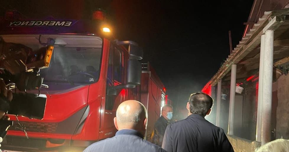 ბათუმში ხანძრის შედეგად ორი საცხოვრებელი სახლი დაიწვა