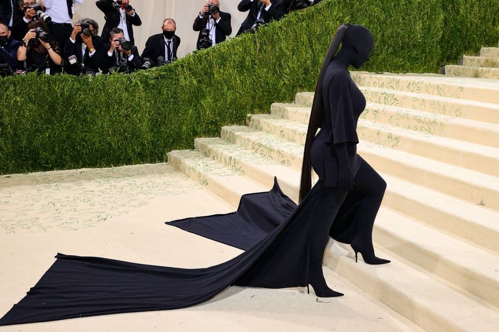Kim Kardashian wears Demna Gvasalia’s look at 2021 Met Gala