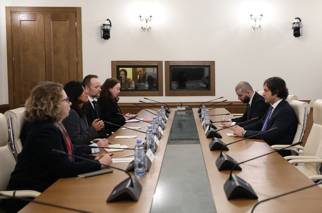ირაკლი კობახიძე ვენეციის კომისიის გენერალურ მდივანს შეხვდა