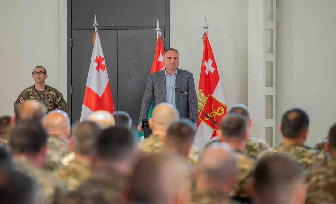 საერთო საჯარისო ცენტრში კაპიტნის საკარიერო კურსების გამოშვების ცერემონიალი გაიმართა