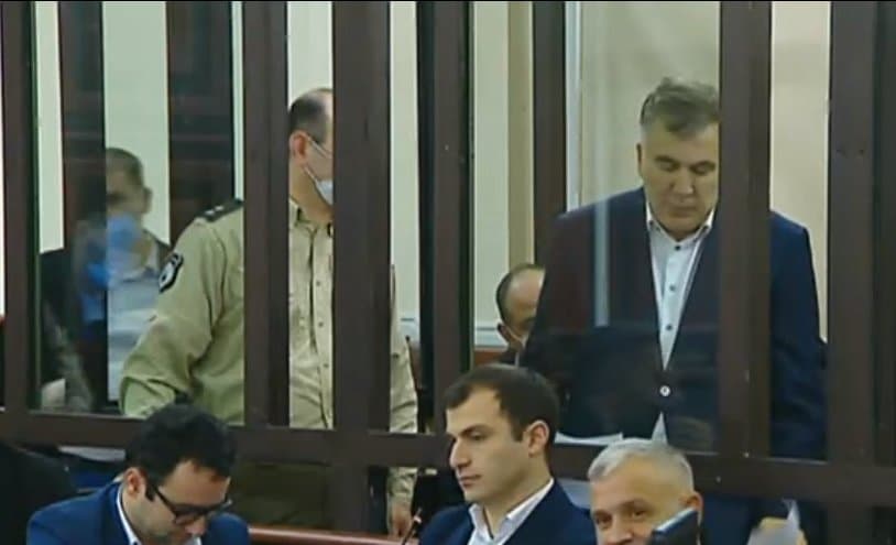 მიხეილ სააკაშვილი – გარდა იმისა, რომ ხართ მსუყედ კორუმპირებულები და მძარცველები საკუთარი ხალხის, თქვენ ხართ ჩემი წამების თანამონაწილე