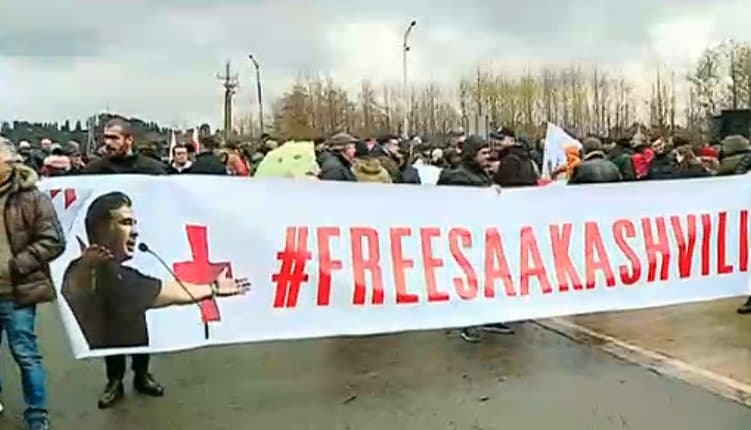 შეკვეთილში “ნაციონალური მოძრაობის” აქცია იმართება