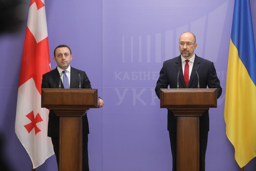 ირაკლი ღარიბაშვილი – მინდა მადლობა გადავუხადო უკრაინის პრემიერ-მინისტრს და პრეზიდენტს, მათ მიერ ყოველთვის საჯაროდ გაცხადებული მტკიცე მხარდაჭერისთვის