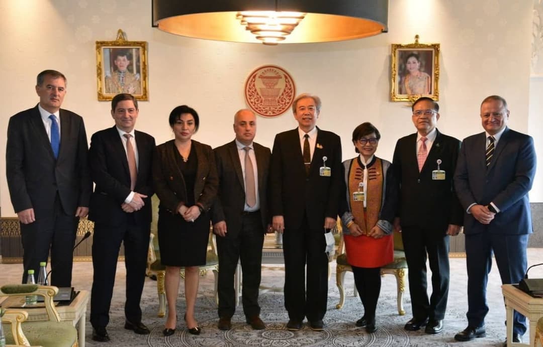 საპარლამენტო ჯგუფმა დიმიტრი ხუნდაძის ხელმძღვანელობით ტაილანდის სამეფოს უმაღლეს საკანონმდებლო ორგანოში შეხვედრები გამართა