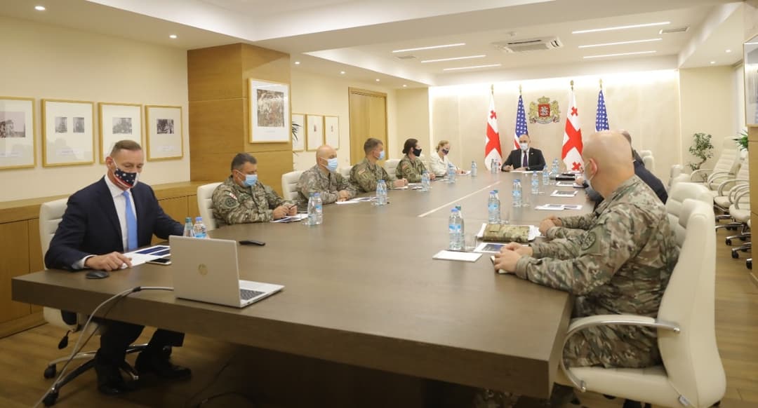 თავდაცვის უწყების ხელმძღვანელმა პირებმა ამერიკულ მხარესთან თავდაცვის ძალების შემდგომი განვითარების საკითხები განიხილეს