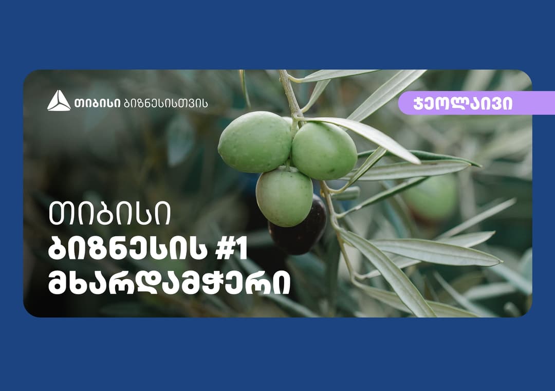 თიბისის მხარდაჭერით “ჯეოლაივი“ საქართველოში ზეთისხილის წარმოებას აფართოებს
