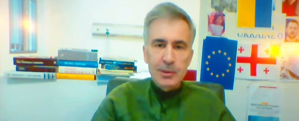 მიხეილ სააკაშვილი – აუცილებლად წამოვდგებით ფეხზე, აუცილებლად ვიქნებით მაგრად, მეც ვიქნები მაგრად მტრის ჯინაზე