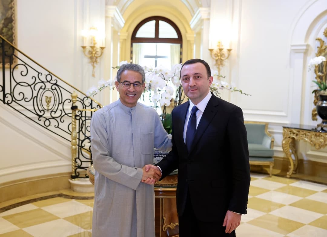 ირაკლი ღარიბაშვილს Emaar Properties დამფუძნებელმა და მმართველმა დირექტორმა მოჰამედ ალი რაშედ ალაბარმა უმასპინძლა