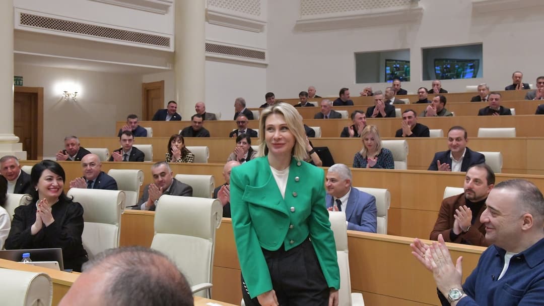 ნინო წილოსანი პარლამენტის თავმჯდომარის მოადგილედ აირჩიეს