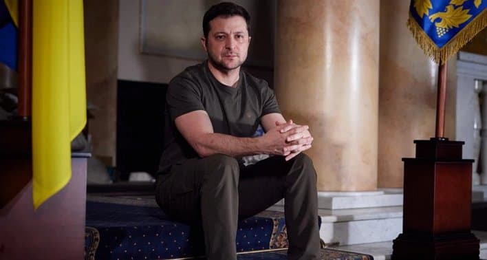 ვლადიმერ ზელენსკი – ზოგიერთი დასავლელი ლიდერი ამ ომს იქამდე არ დაიჯერებს, ვიდრე ბომბი იმ კაფეში არ შეფრინდება, სადაც თავად ზის