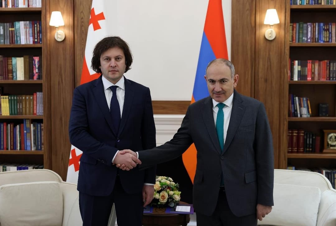 ნიკოლ ფაშინიანი – დარწმუნებული ვარ, რომ ჩვენი მთავრობების ერთობლივი ძალისხმევის საფუძველზე გავაგრძელებთ თანამშრომლობის გაღრმავებას