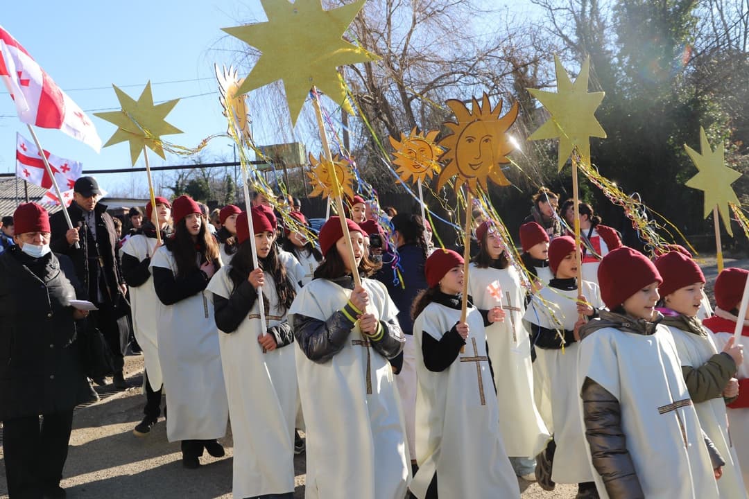 თერჯოლაში ალილოს საზეიმო მსვლელობა გაიმართა