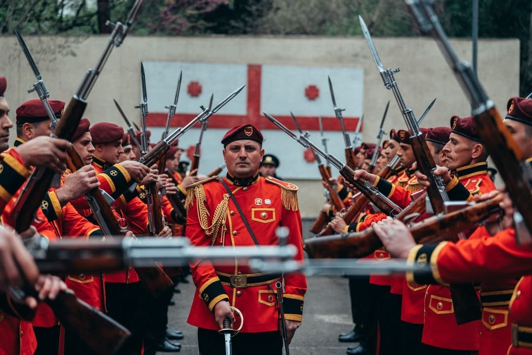 ეროვნულ გვარდიაში სამხედრო – სარიტუალო სამსახურის დღე აღინიშნა