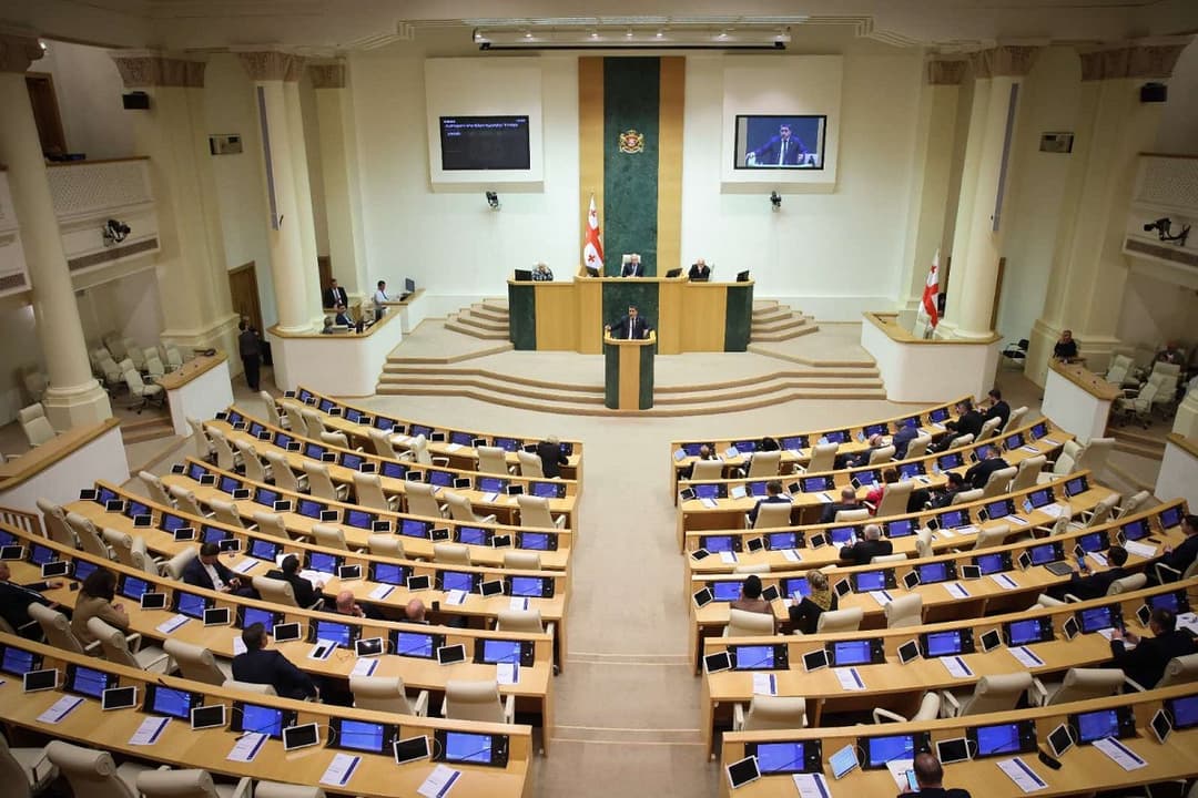 Georgian Parliament approves controversial amendments allowing party bans, diplomatic dismissals