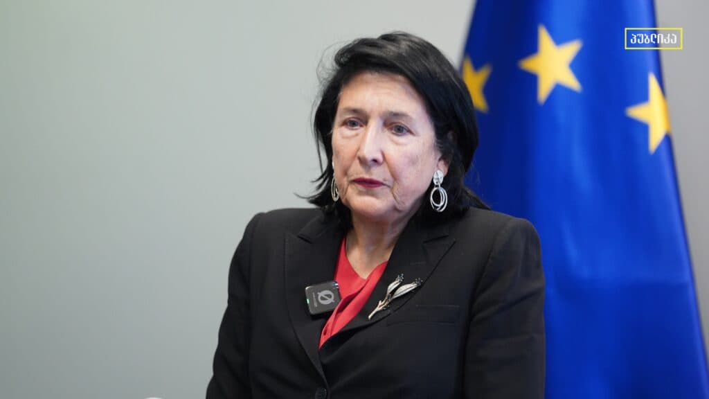 Ex-President Zourabichvili slams verbal attack on German Ambassador as "insult to Georgia"