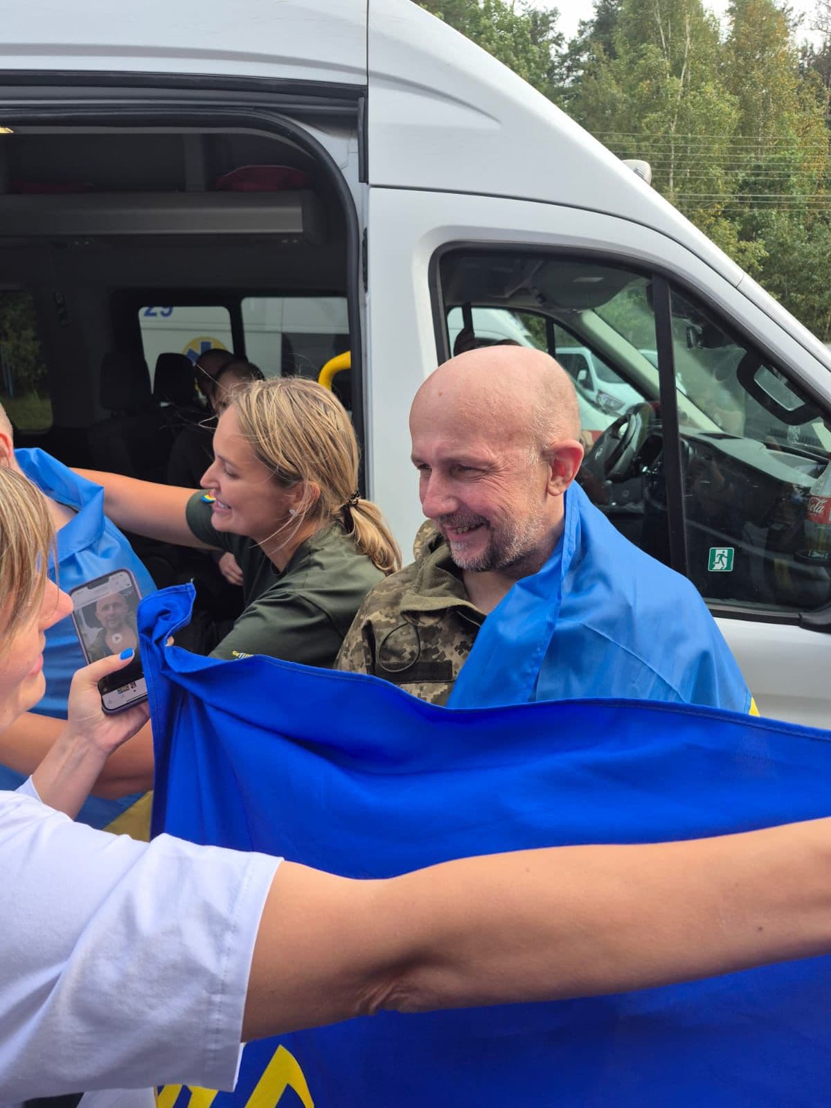<p>Ukraine and Russia carried out another prisoner exchange on Sunday, coinciding with Ukraine’s Independence Day, President Volodymyr Zelenskyy announced.</p><p>“Today our people are returning home — soldiers of the Armed Forces, the National Guard, the State Border Guard Service, and civilians. Most of them have been in captivity since 2022,” Zelenskyy said. </p><p>Among those released are journalist Dmytro Khyliuk, and Mark Kaliush, who had been unlawfully held by the Russians since 2022 and 2023 respectively.</p><p>Those released also include members of nearly all branches of Ukraine’s defence forces, as well as several civilians, including a medic who saved lives during the siege of Azovstal and the former mayor of Kherson, Volodymyr Mykolayenko.</p><p>Ukrainian authorities said the returnees will undergo full medical examinations, receive rehabilitation, and be reintegrated after years in captivity.</p>