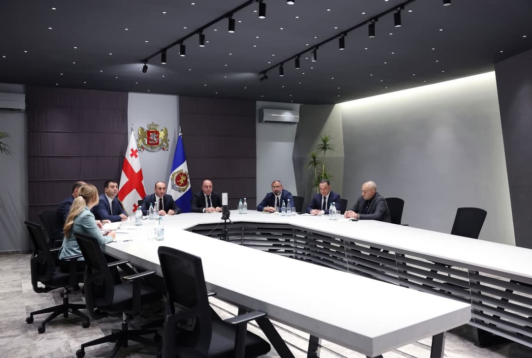 გეკა გელაძემ პოლიციის ატაშეებთან შეხვედრა გამართა