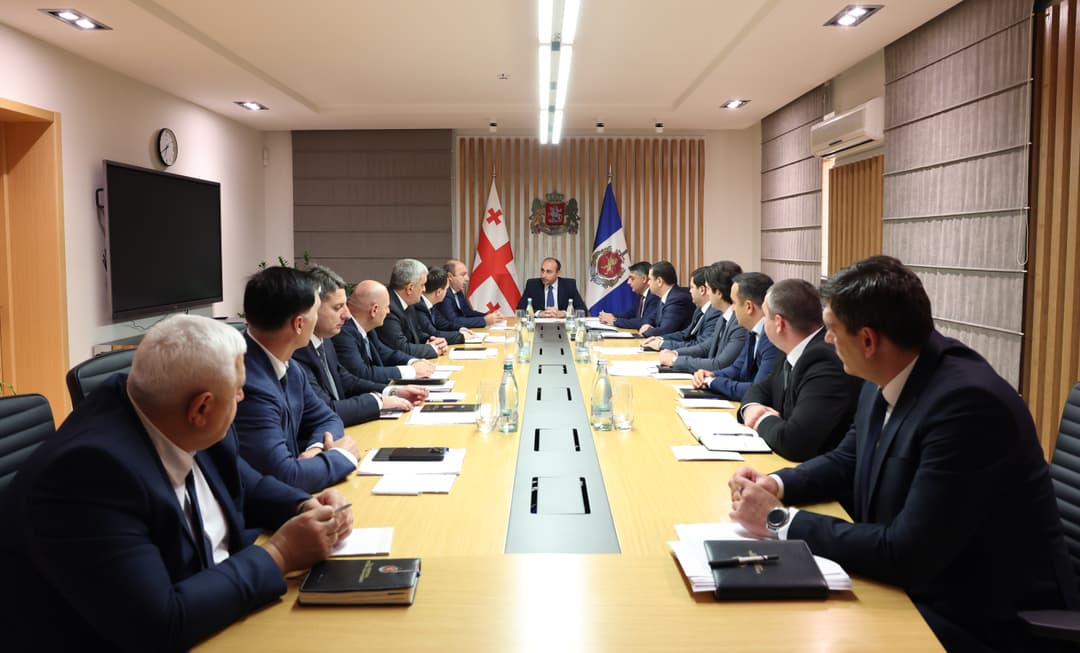 გეკა გელაძემ თბილისის პოლიციის დეპარტამენტის ხელმძღვანელ პირებთან შეხვედრა გამართა