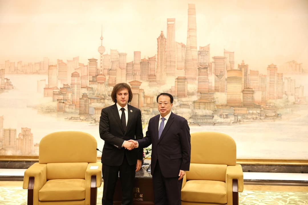 ირაკლი კობახიძე შანხაის მერს შეხვდა