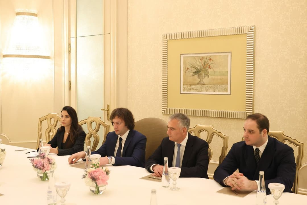 ირაკლი კობახიძე ერთ-ერთი უმსხვილესი საინვესტიციო კომპანია DAMAC Properties-ის დამფუძნებელს შეხვდა