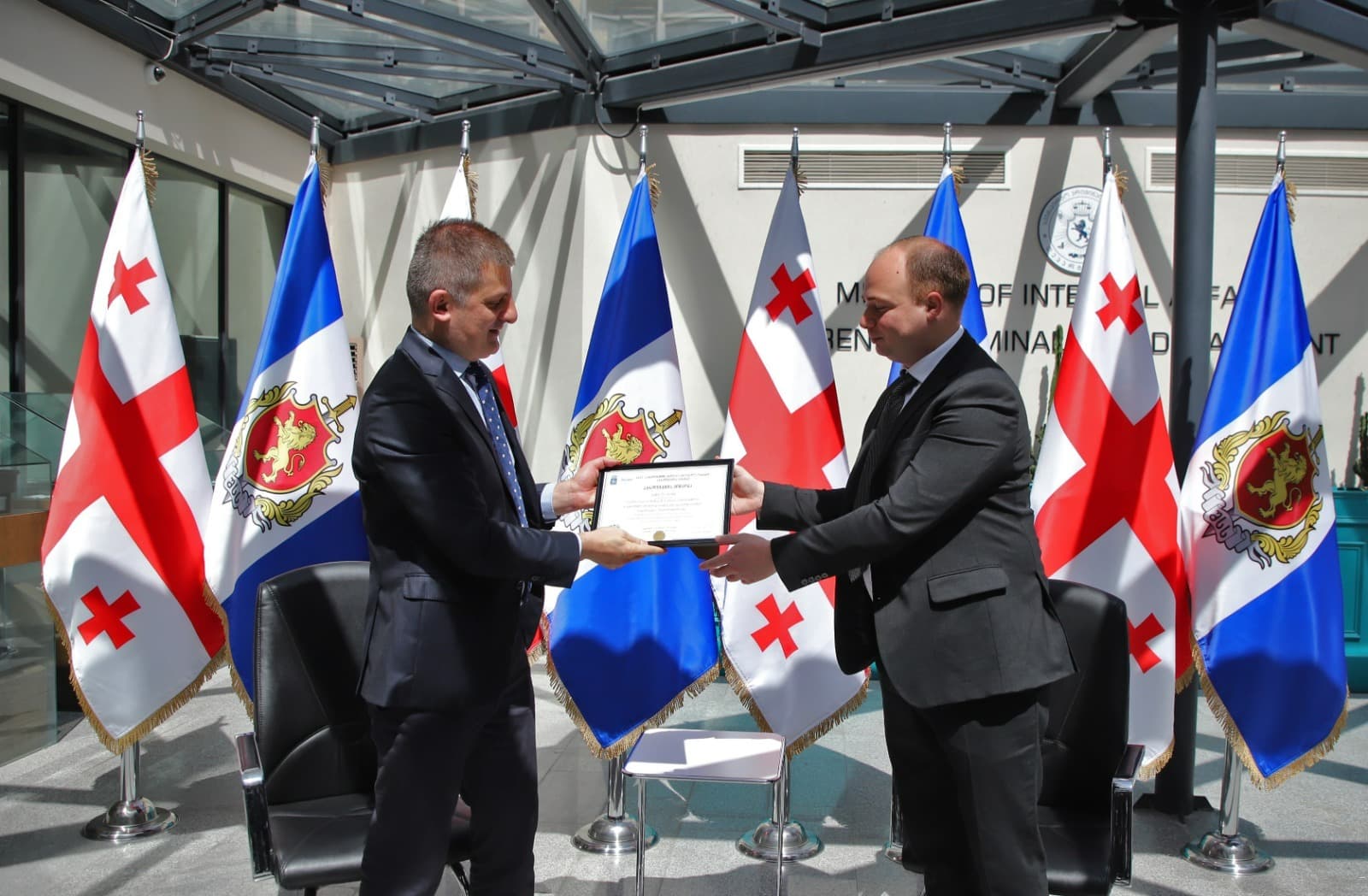 Three Georgian police forensic laboratories receive international ISO accreditation