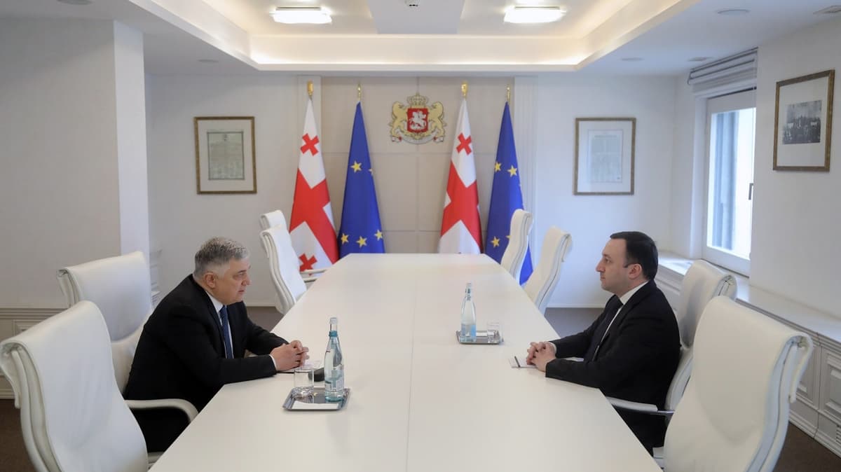 ირაკლი ღარიბაშვილი ხორვატიაში საქართველოს ახლა ელჩს ზაალ გოგსაძეს შეხვდა