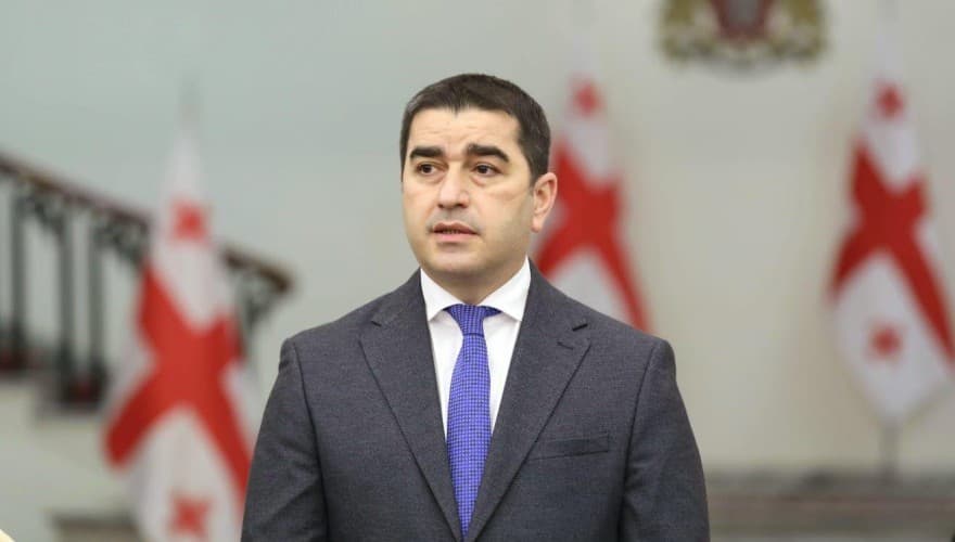 Georgian parliament speaker invited to Bucha to see “Russian war crimes”