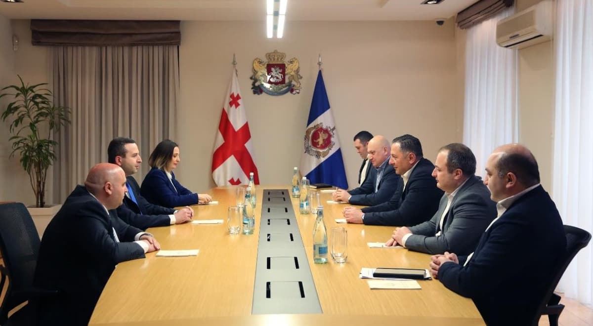 შინაგან საქმეთა მინისტრი სპეციალური საგამოძიებო სამსახურის უფროსს შეხვდა