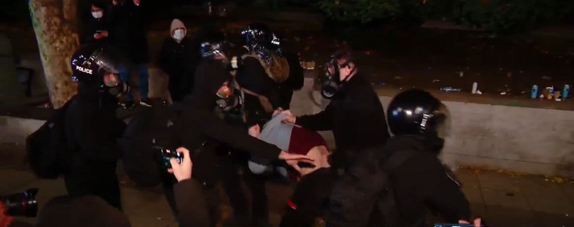 Georgian Interior Ministry: 107 protesters detained at Tbilisi demonstrations