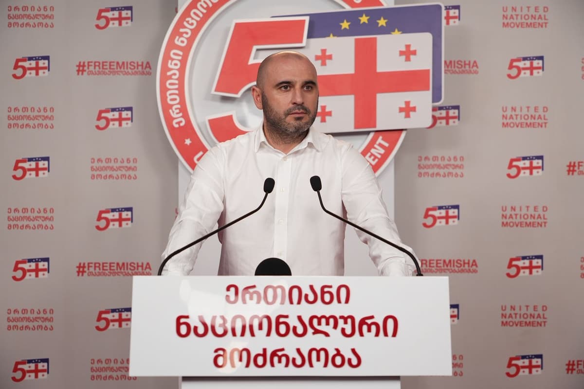 Georgia’s opposition leader alleges ‘purge’ within ruling party