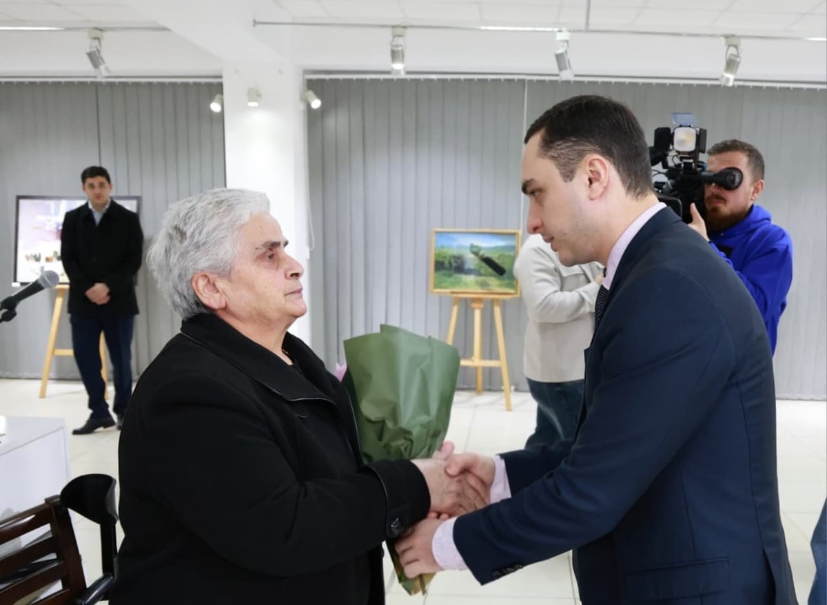 Jincharadze congratulated the mothers on Mother’s Day, wished them good health, and thanked them for raising “devoted sons and heroes who sacrificed their lives for the homeland"